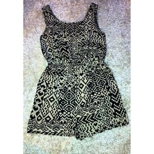 Printed romper